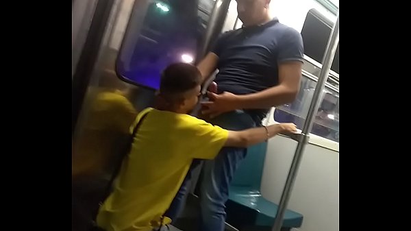 Metro línea b, real amateur gay
