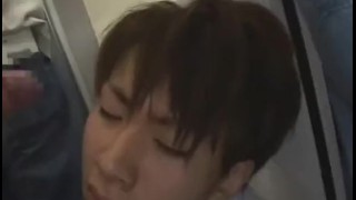 Asian Gay Sex in Subway – Chikatetsu de Ajia no gei no sekkusu, young Asian gay porn sites