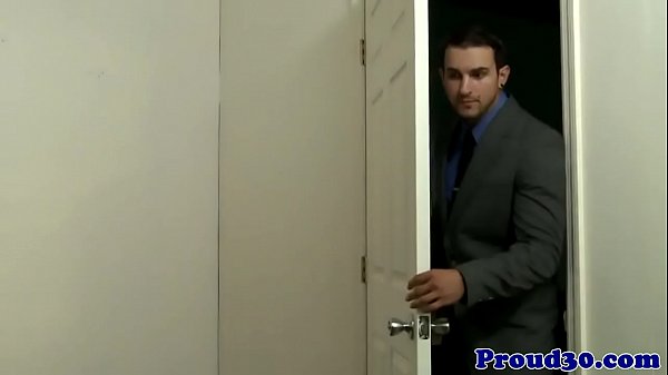 Clip – Mature Gay Stud Visits Partners Office, Porn – HD Video