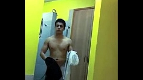 High school shower jock