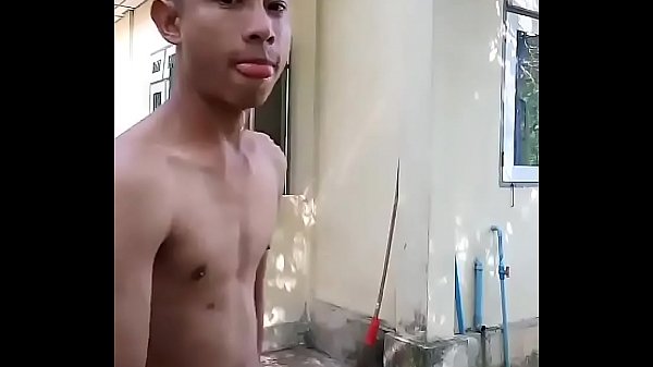 Hot teen boy jerking