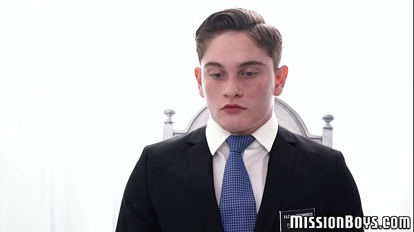 Mature Mormon elder makes his young devouter hard