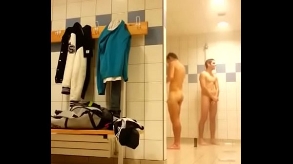 sexy french dudes showering caught by hidden camera