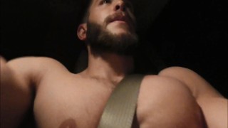 Anthony’s verbal dom worship in the car