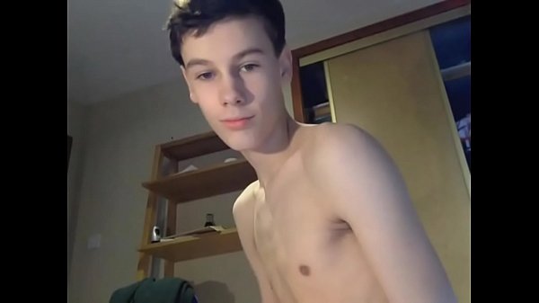 Beautiful skinny uncut cock twink cums, amatur gay porn