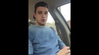Beautiful Young Man Car Jacking