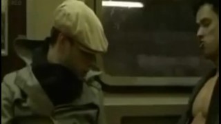 Big Dick Subway Train Sex, gay Bareback first time