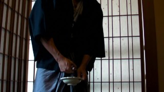 Blowing a load at a Japanese ryokan