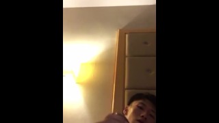 chinese cute college boy solo 1
