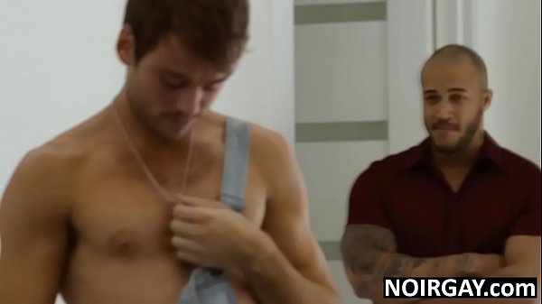 Hot gay gardener fucked by his bbc boss