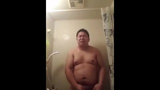 japanese chubby shower room jerking (complete video reloaded), best young Asian gay porn sites