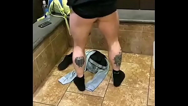 Recording Friend’s Muscle Butt In Locker Room