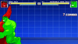 Red Hulk vs Bara Hulk Bara Battle