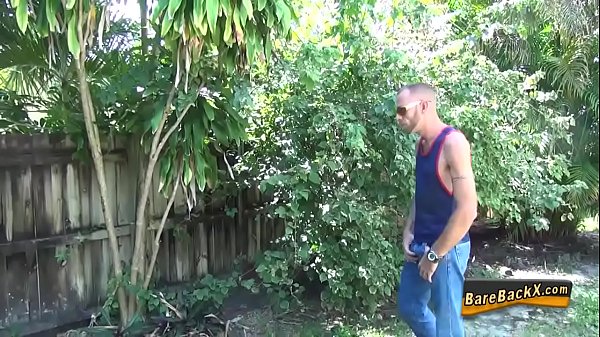 Barebacked ass cum filled