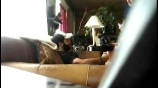 Bearded guy breeds daddy, Bareback gay cumshot