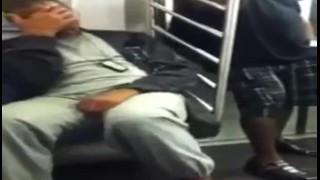 fondleling on the train 1