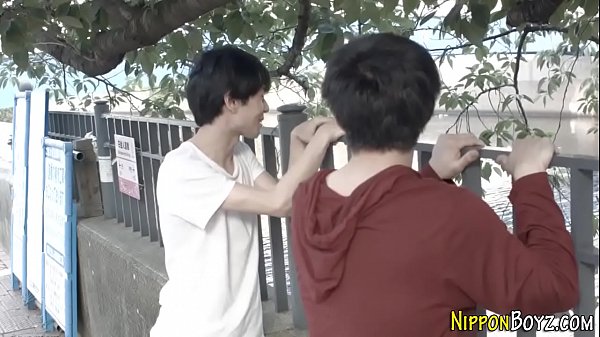 Japanese twink pounding