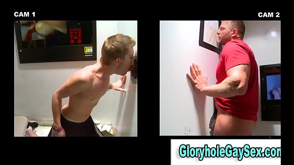 Straight guy cums after blowjob