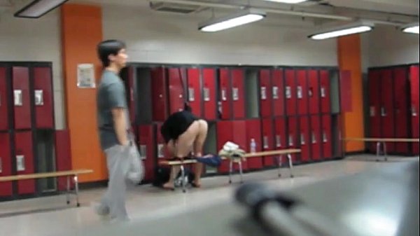 Tesão de  flagra no vestiário