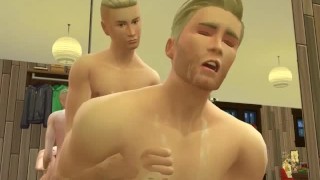BROTHERS – Hot Twink Fucks his BIG step Brother Hard -Dirty talk Sims 4