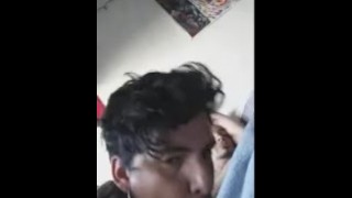 Netflix and Chill Blowjob with boyfriend as he sleeps.