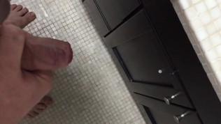 Slo-mo 8 squirt cumshot onto bathroom cabinet, best amateur gay videos