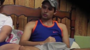 spy brothers masturbating alone at home, amateur first time gay sex