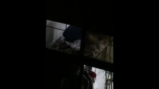 spy students college in dorm jerk off