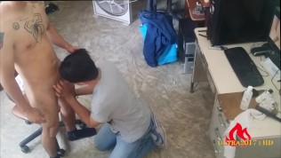 tattoo straight latin boy being sucked after massage Hidde camarera, amateur gay men