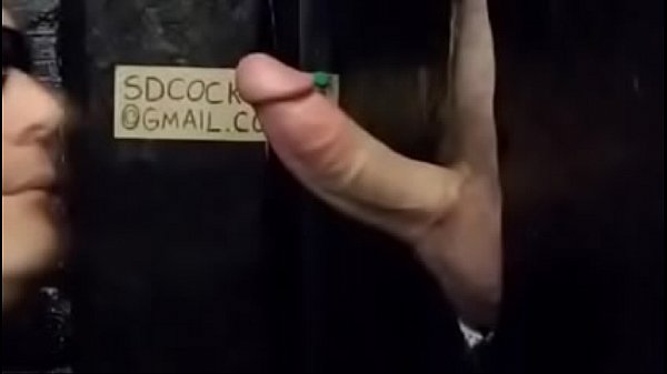 Gloryhole: Thick military cock