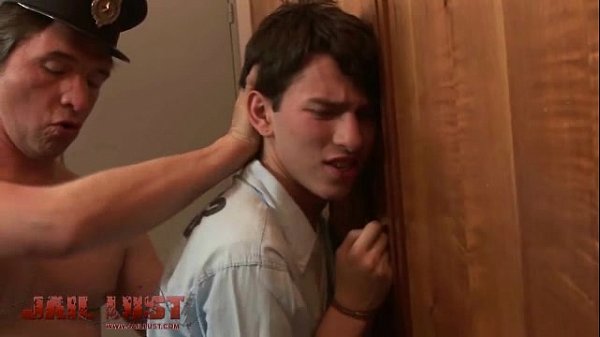 Lustful jailer turning a prisoner into his toy boy