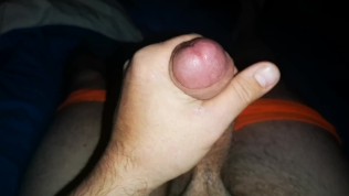 !!!New!!! French solo male eating his precum! love it! Cum cumshot handjob masturbation. Silence mother next room
