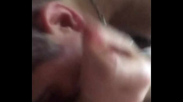 Older man sucks young redhead