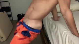 Super Saiyan is “Super Horny” masturbates in an unorthodox way