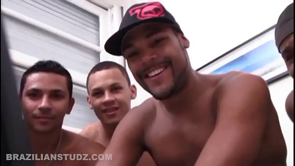 Five Latinos Sex Orgy