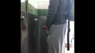Spy Cam Public Toilet Jerking Off