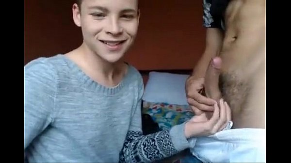 Young lad sucks his boyfriend stiffy cock on cam