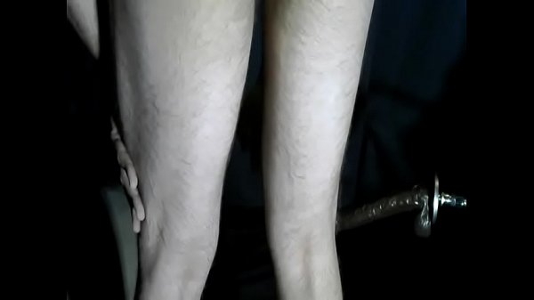 Gaping my hole with the machine