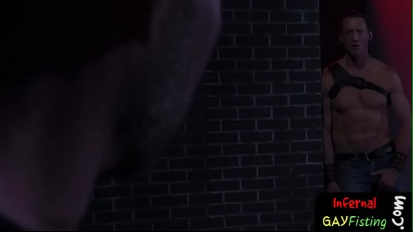 BDSM stud gets his gaping ass rimmed