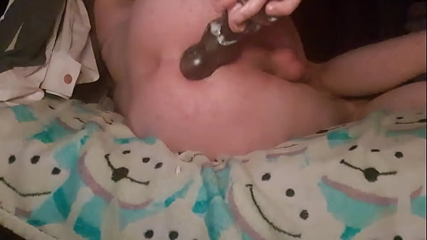 Horny Swedish Teen Wrecks Hole with Buttplug // Gaping Creaming Assplay Prolapsed Hole