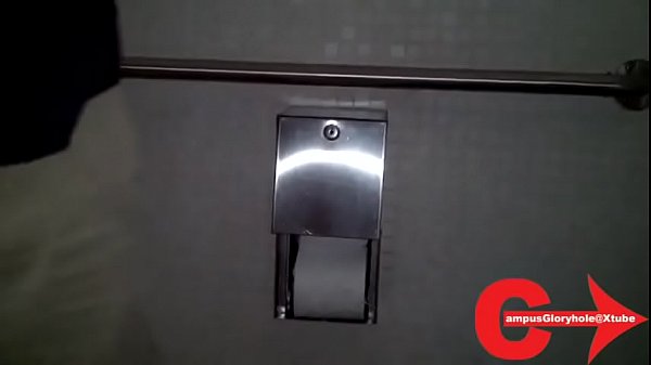 Straight guy seduced at the Campus Gloryhole