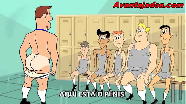 Desenho de Sexo Gay com Universitarios Tarados