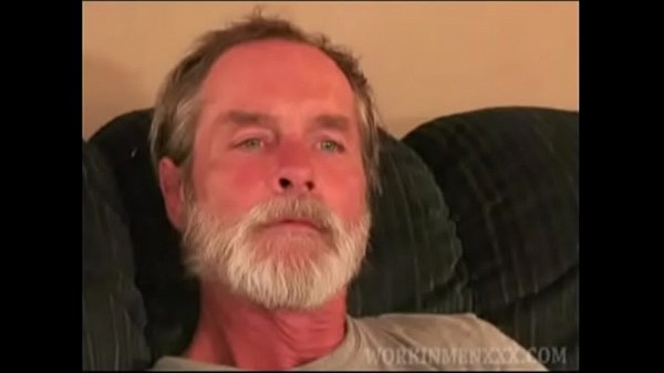 Steve strokes his cock